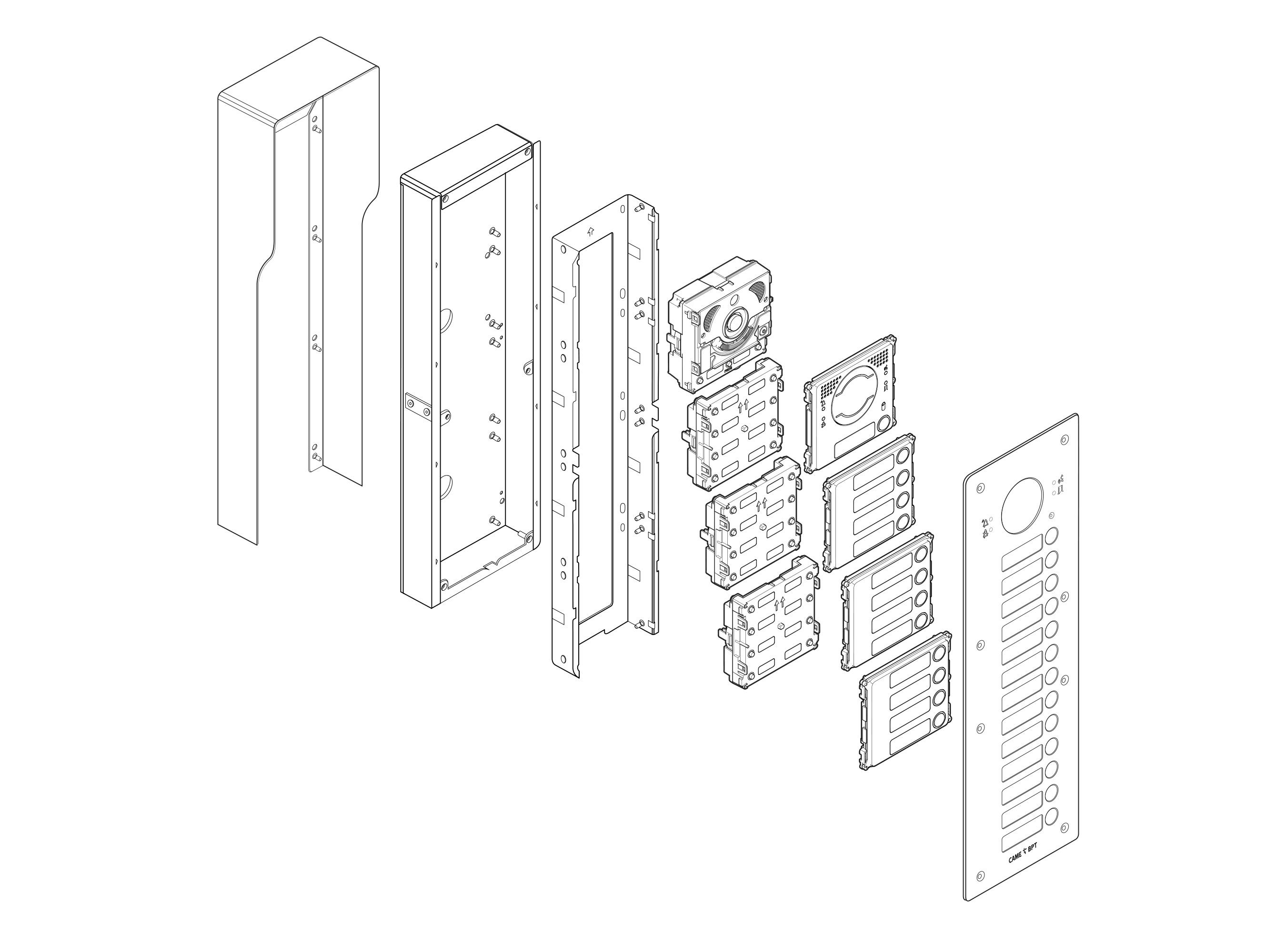 Click-in modules